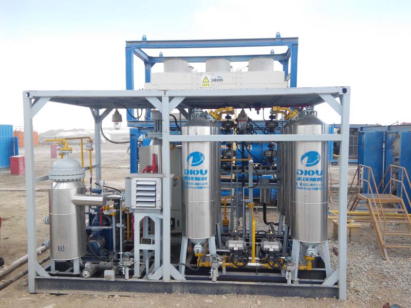 Associated gas from oil fields