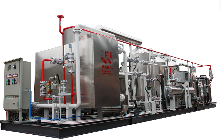 Separation, Dehydration, and Heat Exchange Integrated Processing Skid