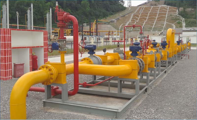 Natural Gas Gathering and Transportation Station — Processing Equipment